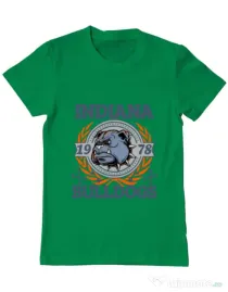 Tricou ADLER barbat Indiana Bulldogs Verde mediu