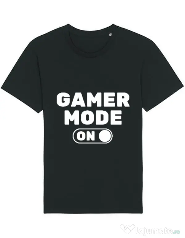 Tricou STANLEY STELLA barbat Gamer mode on Negru