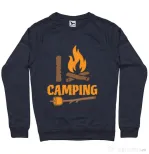 Bluza ADLER barbat I love Camping Denim inchis