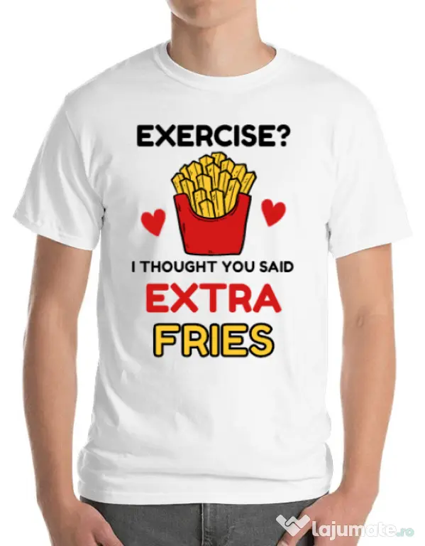 Tricou ADLER barbat Exercise extra fries Alb