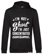 Hoodie barbat cu gluga Concentrated awesome Negru