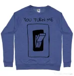 Bluza ADLER barbat You turn me on Albastru melanj