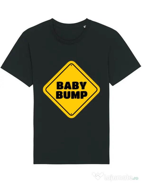 Tricou STANLEY STELLA barbat Baby bump Negru