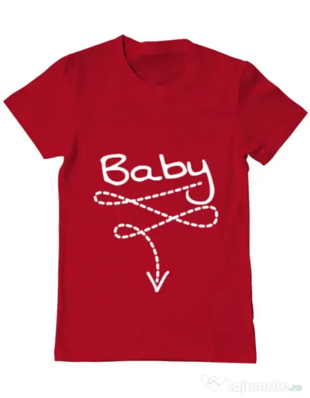 Tricou ADLER barbat Baby Rosu