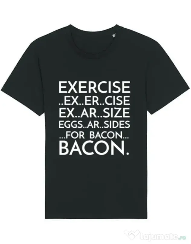 Tricou STANLEY STELLA barbat Exercise Negru