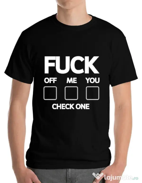 Tricou ADLER barbat Check one Negru
