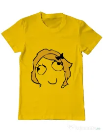 Tricou ADLER barbat Derpina Galben