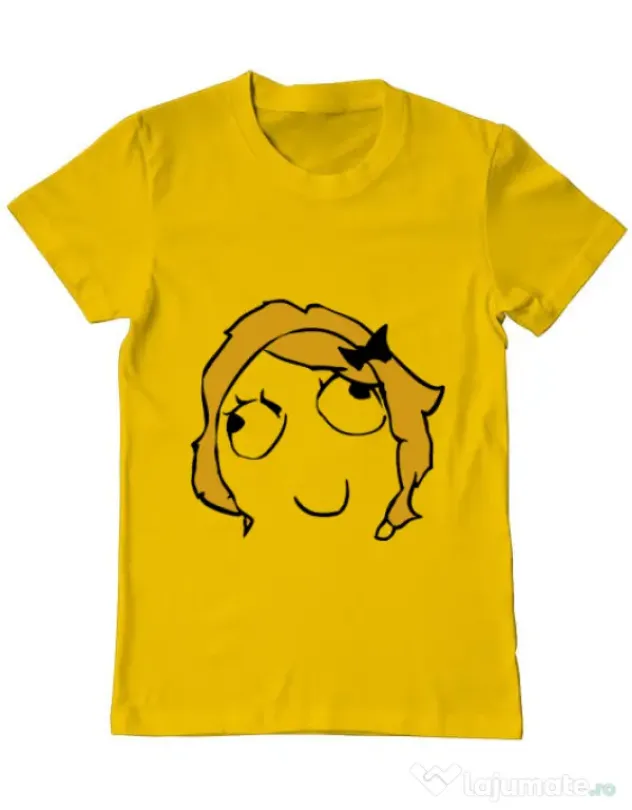 Tricou ADLER barbat Derpina Galben