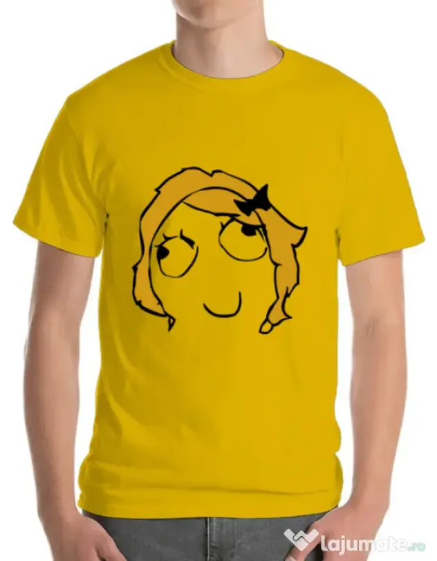 Tricou ADLER barbat Derpina Galben
