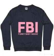Bluza ADLER barbat Funky baby inside Denim inchis