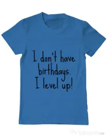 Tricou ADLER barbat I level up Albastru azuriu