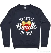 Bluza ADLER barbat Bundle of joy Denim inchis