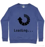 Bluza ADLER barbat Loading Albastru melanj