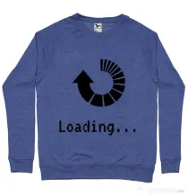 Bluza ADLER barbat Loading Albastru melanj