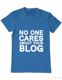 Tricou ADLER barbat No one cares Albastru azuriu