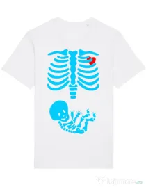 Tricou STANLEY STELLA barbat Radiografie Alb