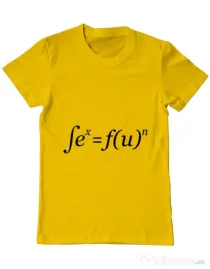Tricou ADLER barbat Sex is fun Galben