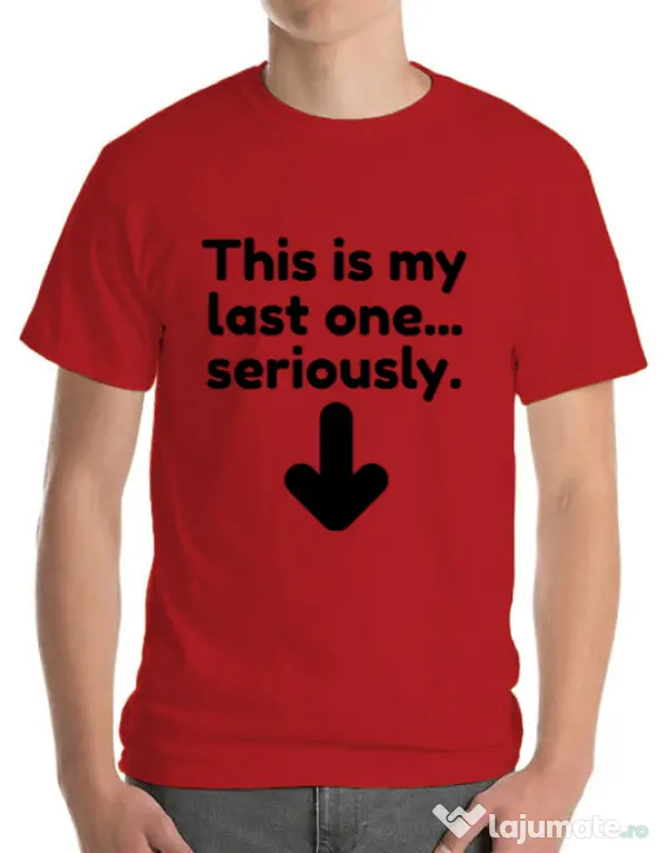 Tricou ADLER barbat The last one Rosu