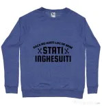 Bluza ADLER barbat Stati inghesuiti Albastru melanj