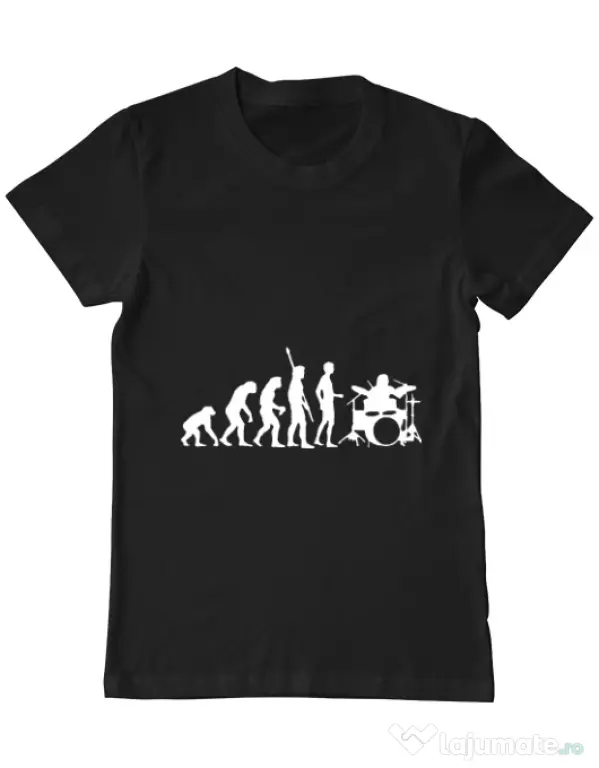 Tricou ADLER barbat Drummer evolution Negru