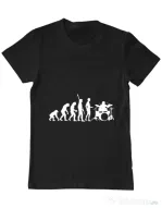 Tricou ADLER barbat Drummer evolution Negru