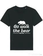 Tricou STANLEY STELLA barbat Go walk the bear Negru