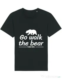 Tricou STANLEY STELLA barbat Go walk the bear Negru