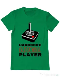 Tricou ADLER barbat Hardcore player Verde mediu