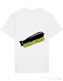 Tricou STANLEY STELLA barbat Sex bomb Alb