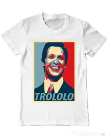 Tricou ADLER barbat Trololo Alb