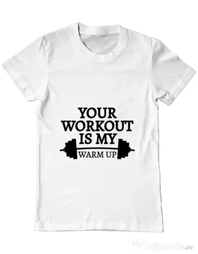 Tricou ADLER barbat Your workout Alb
