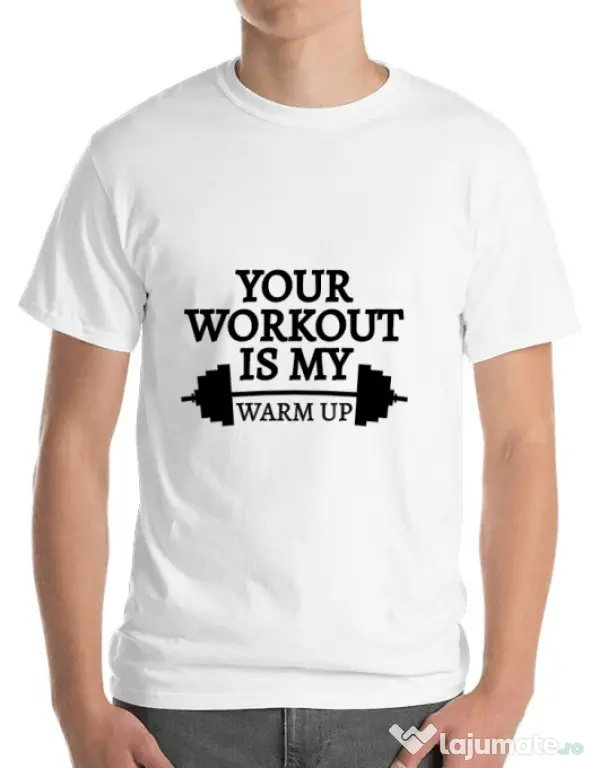 Tricou ADLER barbat Your workout Alb
