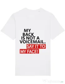 Tricou STANLEY STELLA barbat Say it to my face Alb