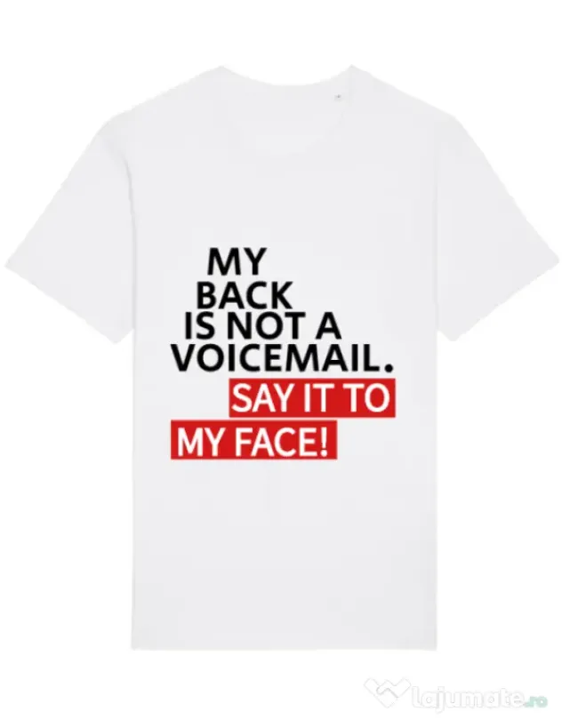 Tricou STANLEY STELLA barbat Say it to my face Alb