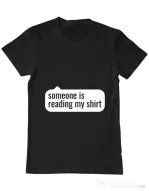 Tricou ADLER barbat Reading my shirt Negru