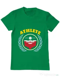 Tricou ADLER barbat Athlete Verde mediu