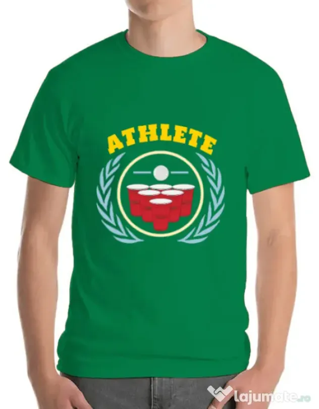 Tricou ADLER barbat Athlete Verde mediu
