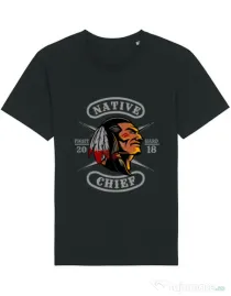 Tricou STANLEY STELLA barbat Native chief Negru
