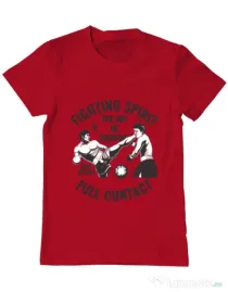 Tricou ADLER barbat Kick boxing Rosu