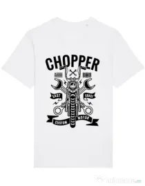 Tricou STANLEY STELLA barbat Chopper Alb