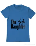 Tricou ADLER barbat The daughter Albastru azuriu