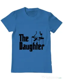 Tricou ADLER barbat The daughter Albastru azuriu