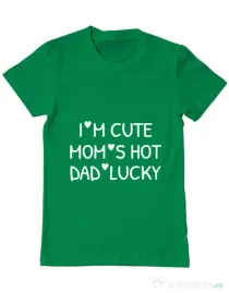 Tricou ADLER barbat I’m cute Verde mediu