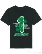 Tricou STANLEY STELLA barbat Little clover Negru