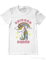 Tricou ADLER barbat Unicorn squad Alb