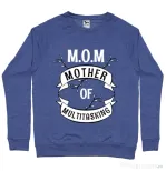 Bluza ADLER barbat Mother of multitasking Albastru melanj