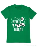 Tricou ADLER barbat Be great Verde mediu
