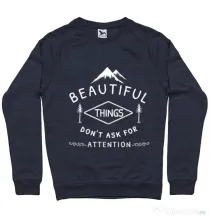 Bluza ADLER barbat Beautiful things Denim inchis