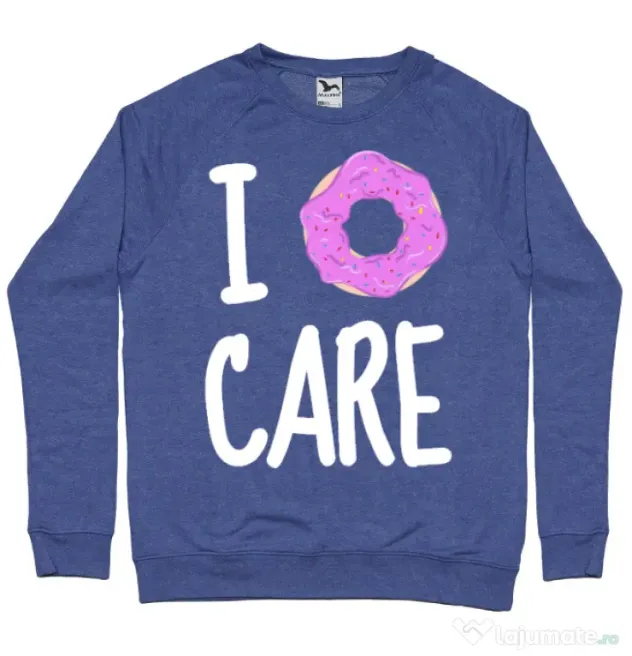 Bluza ADLER barbat I donut care Albastru melanj