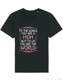 Tricou STANLEY STELLA barbat You are the world Negru